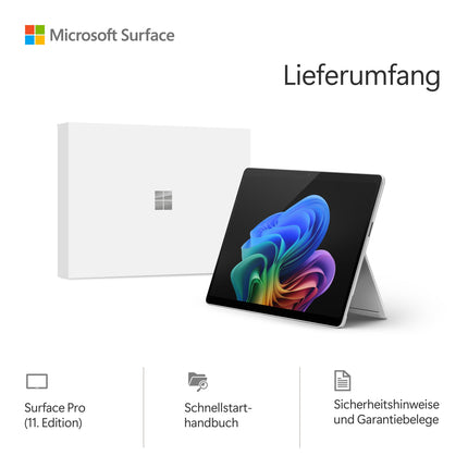 Microsoft Surface Pro (toiteadapter müüakse eraldi) | Copilot+ PC | 13-tolline OLED-puuteekraan | Snapdragon® X Elite (12 südamikku) | 32 GB RAM | 1 TB SSD | uusim mudel, 11. väljaanne | Platinum