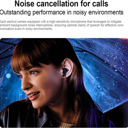 Xiaomi Redmi Buds 4 Active Bluetooth 5.3 kõrvasisesed kõrvaklapid, võimas bass, nutikas puutetundlikkus ja kuni 28-tunnine aku tööiga - valged