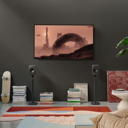 KEF LSX II LT juhtmevabad riiulikõlarid, grafiithall | Muusika | TV ja kodune meelelahutus | Mängud | HDMI ARC | USB-C | Bluetooth | AirPlay 2 | Chromecast | Spotify