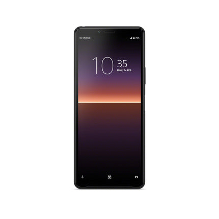 Sony Xperia 10 II nutitelefon (15,7 cm (6 tolli) Full HD+ OLED-ekraan, kolmekordne kaamerasüsteem, Android 10 SIM-kaardita, 4 GB muutmälu, 128 GB salvestusruumi, IP 65/68 sertifikaat) must