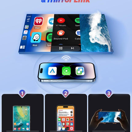 Hikity 2+64GB Android 13 autoraadio Hyundai I30 2011-2015 raadio juhtmevaba Carplay Android Auto, 9-tolline IPS puutetundliku ekraaniga raadio tahavaatekaamera, Bluetoothi, navigatsiooni, WiFi, DSP, ekvalaiseri ja peegliühendusega