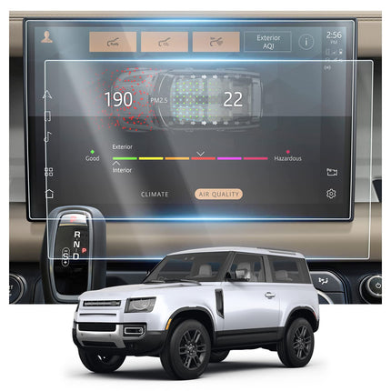 RUIYA navigatsiooniekraanikaitse, mis ühildub 11,4-tollise Land Rover Defender 90 | 110 | 130 2023 2024 2025 mudelitega, nanomaterjalist navigatsiooniekraanikaitse, GPS-i puutetundliku ekraani kaitsekile, Defenderi lisatarvikud