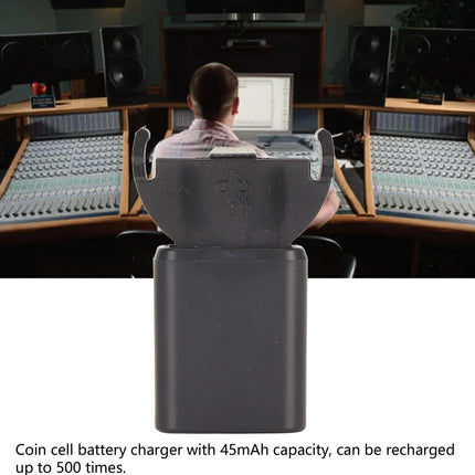 Rechargeable Battery Charger, Lithium Button Cell Charger, USB C Li-Ion Button Cell Charger for LIR2032 LIR1632 LIR2025 LIR2016 LIR2032H (Battery not included)