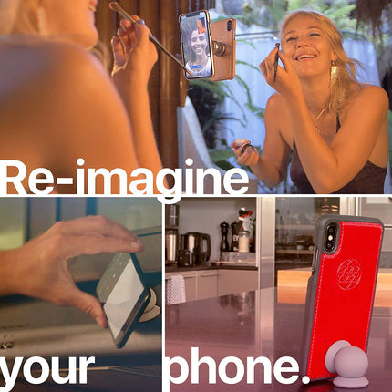 Dreem Sphere Premium magnetiline hoidik mobiiltelefonile, kaamerale, GPS-ile; Tugevad magnetid sobivad ideaalselt autosse, kööki, kontorisse, töökotta - tumeroheline