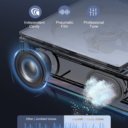 Kaasaskantav CD-mängija, Leapwelli kaasaskantav CD-mängija Bluetooth kõlariga, kaasaskantav CD-mängija lastele väikestele kaugjuhtimispuldiga, vahelejätmisvastane CD-mängija kõrvaklappidega must