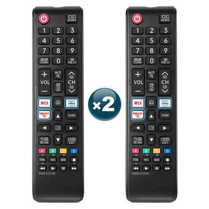 Samsungi nutiteleri asenduspult, universaalne kaugjuhtimispult Samsungi teleritele (2 pakki)
