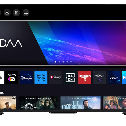 Toshiba 50QV2363DAW 50-tolline QLED-teler/VIDAA nutiteler (4K UHD, HDR Dolby Vision, kolmekordne tuuner, Bluetooth, Dolby Audio)
