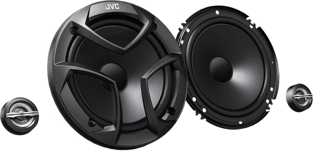 JVC CS-JS600 komponentkõlar (16 cm, 2-suunaline) must