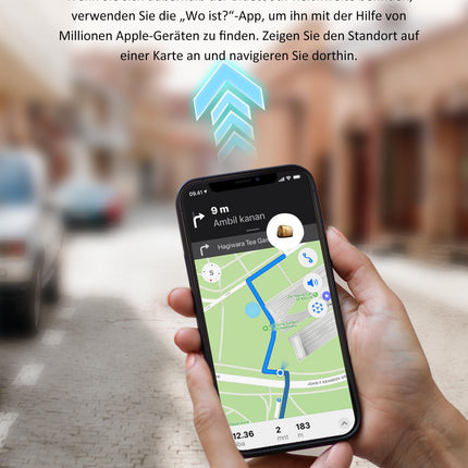 Õhukese rahakoti jälgimiskaardi silt: 2 tk 1,6 mm laetavat Air Smart Trackerit - IP68 veekindel rahakoti leidja, ühildub Apple Find My'ga (ainult iOS) - rahakoti jälgimiskaart kohvrite ja passide jaoks