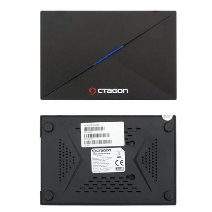 Octagon SFX6008 IP Full-HD H.265 HEVC, E2 Linux Set-Top Box &amp; Smart Internet TV Receiver, Sat to IP TV Client Support, DLNA, YouTube, Web Radio, HDMI, black