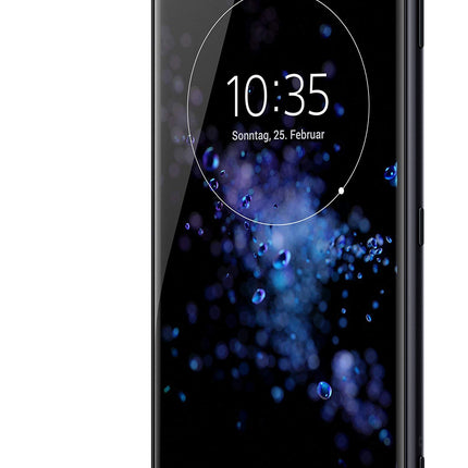 Sony Xperia XZ2 nutitelefon (14,5 cm (5,7 tolli) IPS Full HD+ ekraan, 64 GB sisemälu ja 4 GB muutmälu, kahe SIM-kaardiga, IP68, Android 8.0) vedelmust - saksa versioon