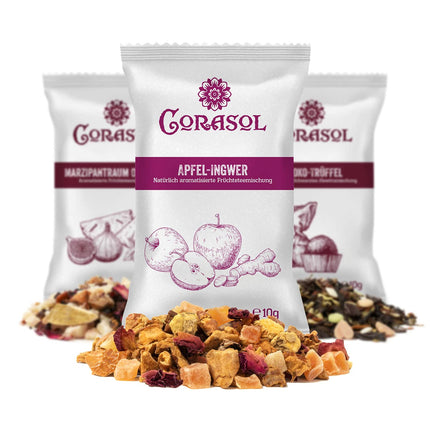 Corasol Escape &amp; Tea advendikalender: pöörane mäng 24 premium-tee ja põgenemismõistatuse põnevikuga (226 g)
