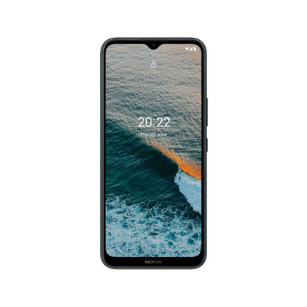 Nokia C21 6,5-tolline HD+ Plus nutitelefon karastatud klaasiga, 2/32 GB salvestusruumi, IP52 sertifikaadiga, 13 MP kahekordse kaameraga HDR ja panoraamvõtted, puhas operatsioonisüsteem, kahe SIM-kaardi turvavärskendused 2 aastaks - tsüaansinine, C21 Plus