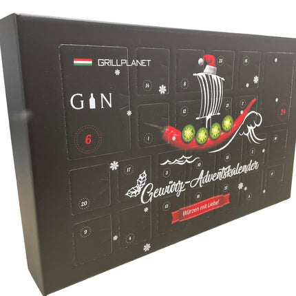 GIN Botanicals vürtside advendikalender 2024. Grillplaneti esmaklassiline kvaliteet