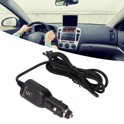 Zunate GPS-i laadimiskaabel, 5V 1.2A sigaretisüütaja autolaadija, 1.5M GPS-navigatsioonikaabel sigaretisüütaja jaoks, Tomtom XL One GPS-ile, ühenda ja kasuta