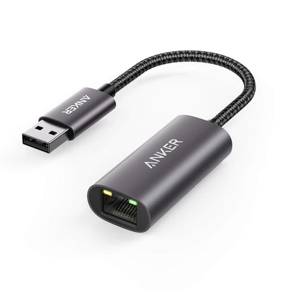 Anker PowerExpand USB 3.0 gigabaidise Etherneti adapter, alumiiniumist, kompaktne, USB-A adapter, mis ühildub MacBook Pro 2015, MacBook Air 2017 ja teistega