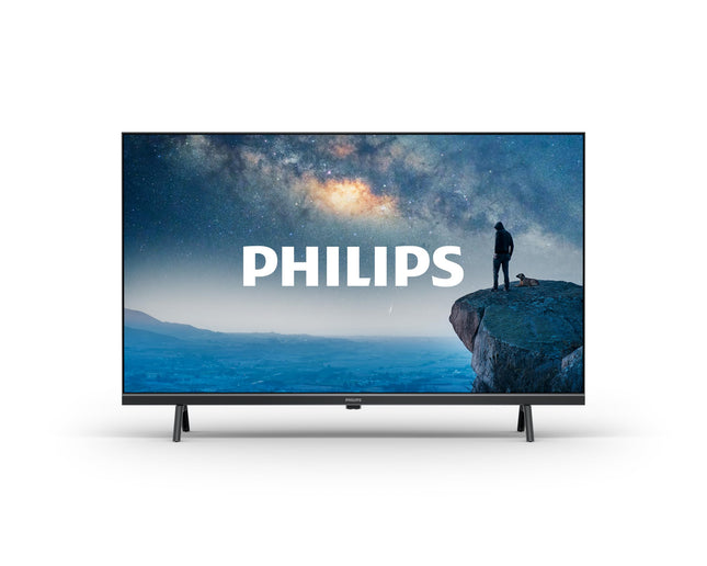 Philips 32PFS6109 HD LED Smart TV - 32-inch display with pixel-precise HD Titan OS platform, Works with Alexa and Google Voice Assistant - Matte Black