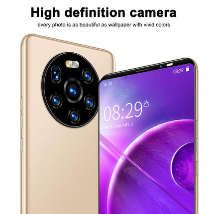 LANDVO mate40 pro Android-telefon, 5,45-tolline lepinguta nutitelefon, odav, 512 MB RAM + 4 GB ROM kahe SIM-kaardiga nutitelefon, 2 MP + 5 MP kahekordne kaamera 1500 mAh akuga Android 6.0 jaoks
