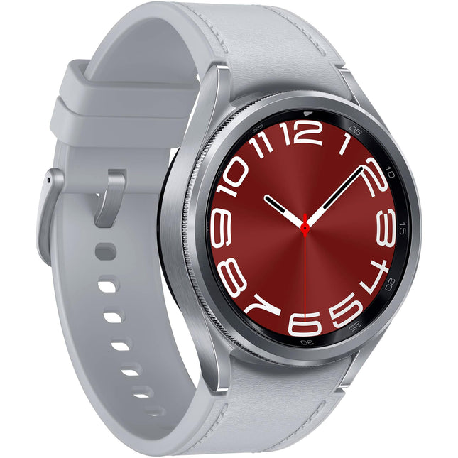 Samsung Galaxy Watch6 Classic 43mm 4G hõbedane, W128453908 (hõbedane)