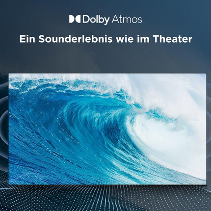 TCL 43T69C 43-tolline QLED, Direct LED-teler, 4K HDR-teler, nutikas Google TV (Dolby Vision ja Atmos, Game Master, liikumise selgus, ühildub Google Assistant ja Alexaga)