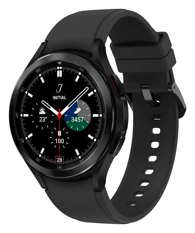 Samsung Galaxy Watch4 Classic, Round Bluetooth Smartwatch, Wear OS, Rotating Bezel, Fitness Watch, Fitness Tracker, 46 mm, Black
