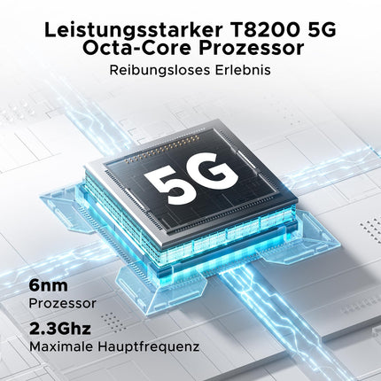 DOOGEE Note 59 Pro 5G nutitelefon lukustamata Android 15, 32 GB RAM + 256 GB ROM/2 TB TF, 6250 mAh aku, 120 Hz ekraan + 6,75-tolline HD, 16 MP tehisintellektiga kaamera, 4K video/NFC/kaks SIM-kaarti/Face ID/Widevine L1
