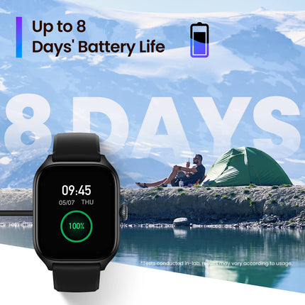 Amazfit GTS 4 43mm Smartwatch with 1.75” AMOLED Display, 150 Sports Modes, Customizable Sleep Plans, Alexa, GPS, Fitness Watch with Intelligent Recognition of Strength Training Exercises for Men and Women