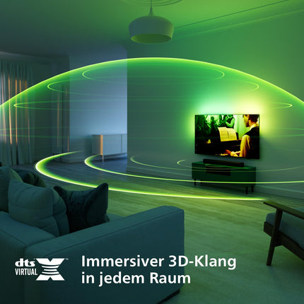 Philips TAB5109 heliriba 2.0-2 kanaliga 120W, DTS Virtual X, Bluetooth 5.4, HDMI ARC, optiline ja USB-ühendus - tumehall