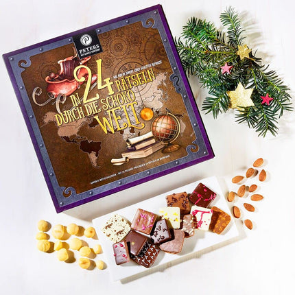 Peetri kiusatus naudingust | 24 mõistatust läbi šokolaadimaailma. Advendikalender | Alkoholiga | Jõulukalender | Trühvlid | Šokolaad | Advent | Jõulud | 255g