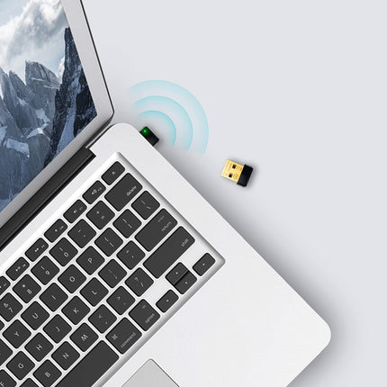 TP-Link TL-WN725N Nano USB WLAN Stick Adapter (up to 150 Mbps, Nano Size, Soft AP, Compatible with Windows 10/8.x/7/XP, Mac OS 10.9~10.13) Black (Pack of 4)