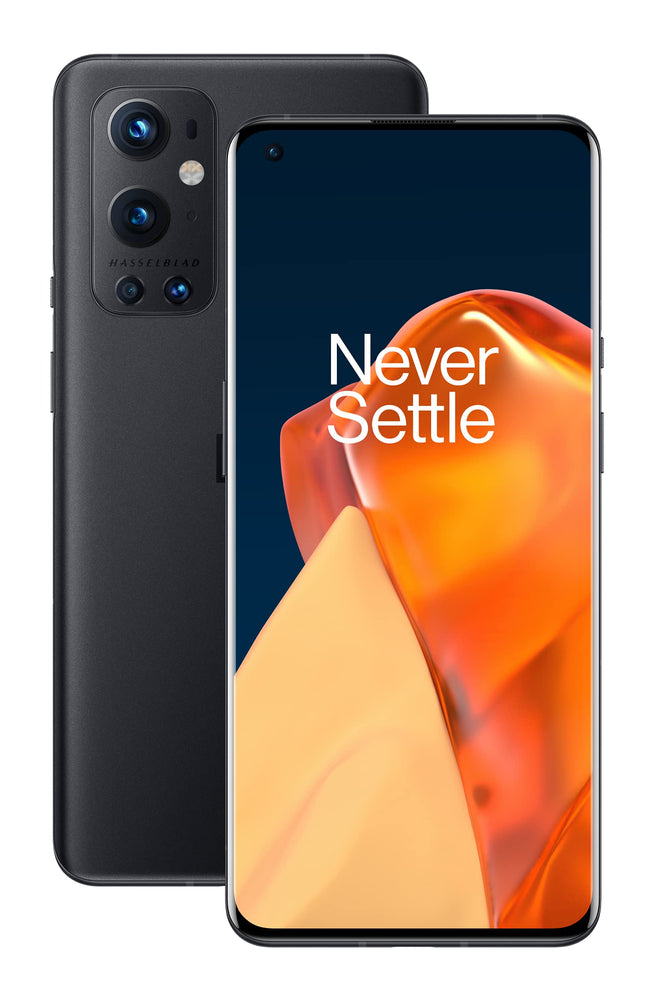 ONEPLUS 9 Pro 5G SIM-kaardita nutitelefon Hasselbladi kaameraga nutitelefonidele - Stellar Black 8 GB RAM 128 GB - 2-aastane garantii