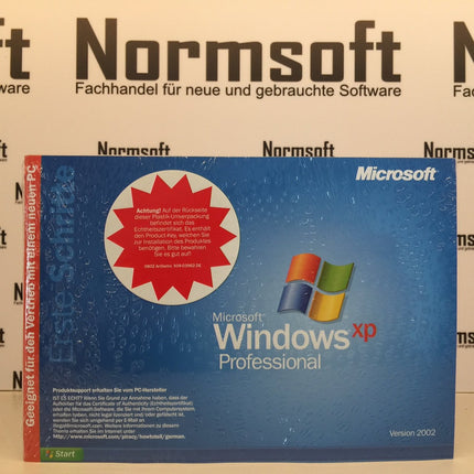 Microsoft Windows XP Professional SP3 saksa keel 32-bitine