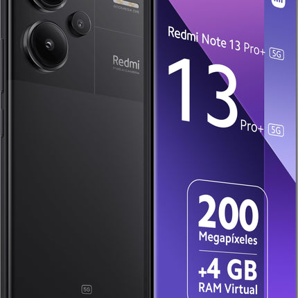 Xiaomi Redmi Note 13 Pro+ 5G 256GB Kesköö Must