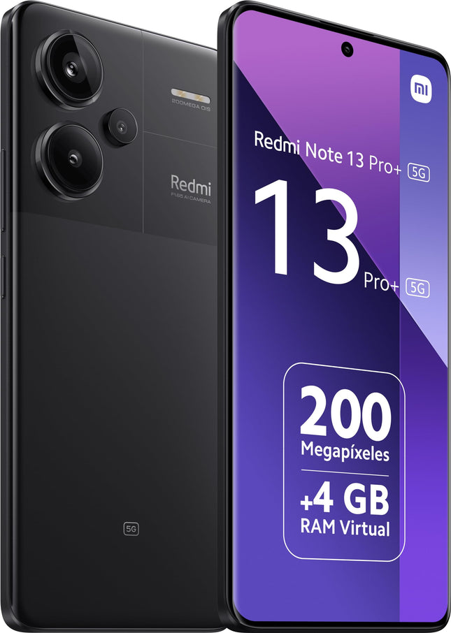 Xiaomi Redmi Note 13 Pro+ 5G 256GB Kesköö Must