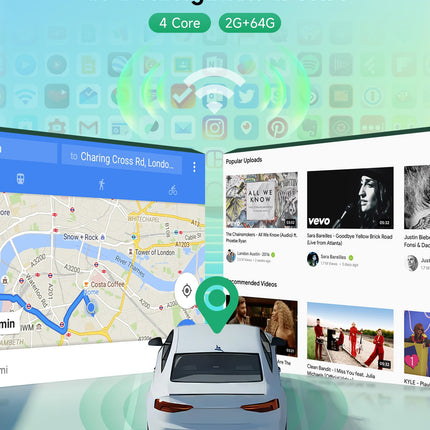 2G+64G juhtmevaba Carplay Android autoraadio 2 DIN Nissan Navara 2006-2014 9-tollise puutetundliku ekraaniga autoraadio juhtmevaba Android automaatse navigatsiooniga GPS WiFi peegliühendusega Bluetooth FM/RDS USB/EQ/SWC tahavaatekaamera