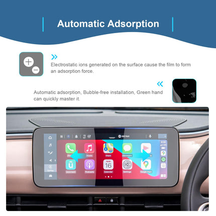 GAFAT [2 Pack] New Fiat 500e Electric/Tipo Cross 2021-2024 2025 10.25 inch Navigation Screen Protector, Nano Screen Protector for 500 E 10.25" Uconnect 5 Touchscreen, 6H Scratch-Resistant