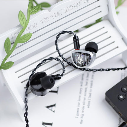 Linsoul Kiwi Ears Aether kõrvasisese monitori, 15,3 mm suured tasapinnalised draiverid, IEM kõrvaklapid, HiFi juhtmega kõrvaklapid, mängukõrvaklapid eemaldatava 2-kontaktilise kaabliga professionaalsetele muusikutele ja audiofiilidele.