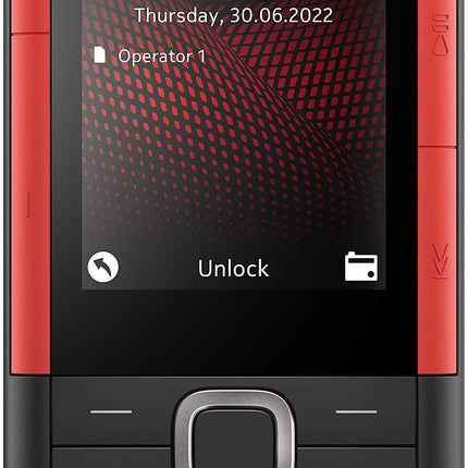 Nokia 5710 Xpress Audio põhitelefon integreeritud juhtmevabade kõrvaklappide, 4G-ühenduvuse, MP3-mängija, juhtmevaba FM-raadio, spetsiaalsete muusikanuppude ja kauakestva akuga (kaks SIM-kaarti) – must
