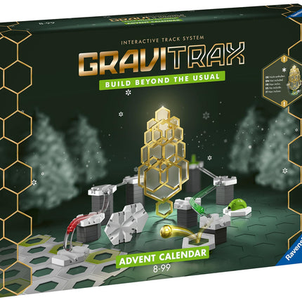 Ravensburgeri GraviTraxi advendikalender - ideaalne GraviTraxi algajatele ja fännidele, ehitusmänguasi lastele alates 8. eluaastast