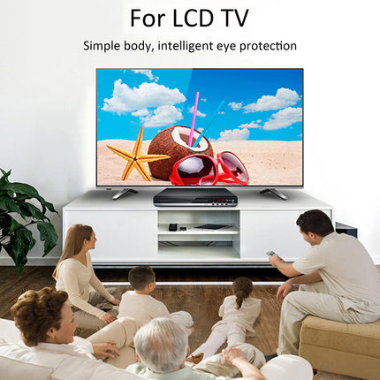 HD DVD-mängija HDMI, 1080P USB CD-DVD-mängija telerile koos kaugjuhtimispuldi, HDMI ja RCA-kaabliga, toetab USB-sisendit, plaadimängijat, kodukinot, DVD-taasesitust