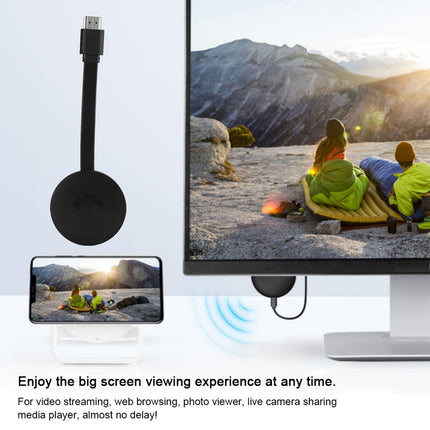 G20 HDMI adapter, 1080P Miracasti HDMI adapter meediavastuvõtja kvaliteetse HD-pildi edastamiseks telerisse, projektorisse või, toetab Miracasti, DLNA-d, Airplayd, sobib järgmistele seadmetele:
