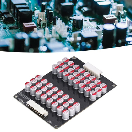Duokon Battery Active Equalizer, Lithium Battery Balancer Power Supply Accessory Current Transformer Balancer Board Universal Energy Transfer Balancer 12‑16S for LTO LPO LFP 1.8V‑4.5V