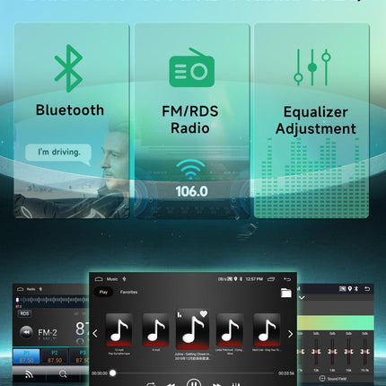 Rimoody 1G+32G Android 13 autoraadio 2 DIN Seat Ibizale 2009-2013 koos navigatsiooni, GPS, WiFi, 6,2-tollise autoraadioga, iOS/Android Mirror Link, Bluetooth, FM/RDS raadio, EQ, roolil juhtimine, tahavaatekaamera