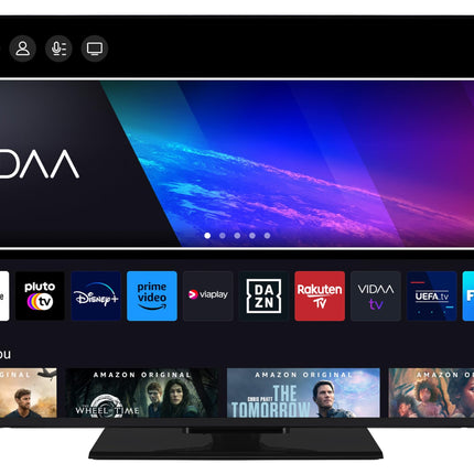 Toshiba 55-tolline VIDAA-teler (4K UHD nutiteler, HDR Dolby Vision, kolmekordne tuuner, Bluetooth, Dolby Audio) 55UV3463DAW