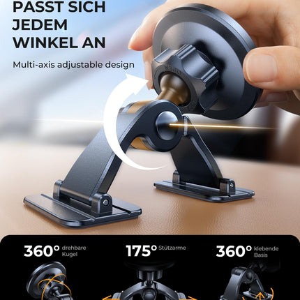 VICSEED 2025 for Magsafe Car Mount for All Cars Cell Phone Holder Car Magnet [Strong Magnet with 20 x N55] Car Cell Phone Holder for iPhone 16 15 14 13 12 Pro Max Samsung S24 S23 Ultra etc.