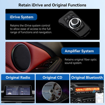 XTRONS 10,25-tolline IPS-ekraan Android 14 autoraadio Octa Core 4+64GB sisseehitatud 4G LTE WiFi GPS Bluetooth automäng valikuline DAB DVR OBD TPMS BMW 3. seeria E90 jaoks ilma originaalekraanita vasakpoolse rooliga