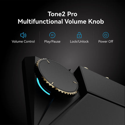 khadas Tone2 Pro - kõrvaklapivõimendi DSD512/768K/32Bit ES9038Q2M kõrgresolutsiooniga kaasaskantav tasakaalustatud DAC HiFi võimendussüsteem MQA täisdekoodriga lauaarvuti digitaal-analoogmuundur