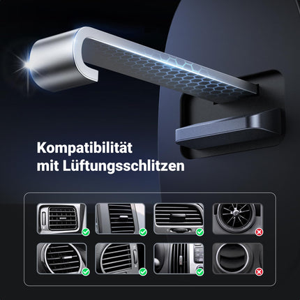 UGREEN MagSafe autohoidik [kukkumisvastane, magnetiline sulgur] autotelefoni hoidik, magnetiline autotelefoni hoidik õhutusava jaoks, ühildub iPhone 16 15 14 13 12 Pro Max Plus Miniga, MagSafe ümbris