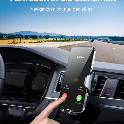 andobil autotelefoni hoidik [2025. aasta täiustatud õhutusava klamber] autotelefoni hoidik [100% kindel haare] 360° pööratav autokinnituse lisatarvik iPhone 16 Pro Max 15 14 13 12 11 Galaxy S24 Ultra jaoks