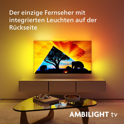 Philips Ambilight 65OLED759 4K OLED nutiteler - 65-tolline ekraan P5 AI Perfect Picture Ultra HD, Titan OS, Dolby Vision ja Dolby Atmosega, töötab Alexa ja Google Voice Assistantiga